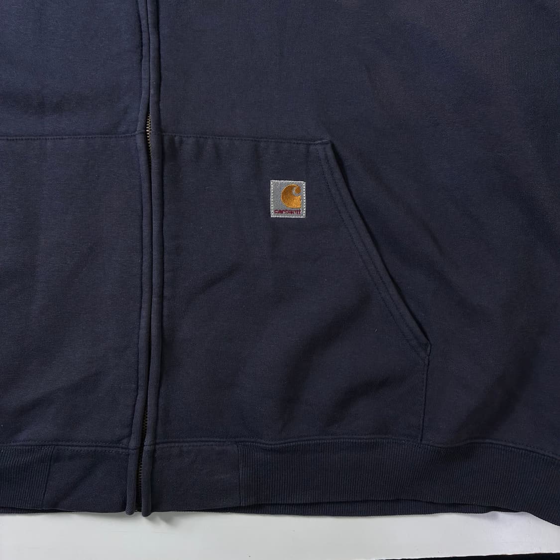 Carhartt  칼하트 레인디펜더 코튼 네이비 후드집업  상품이미지3