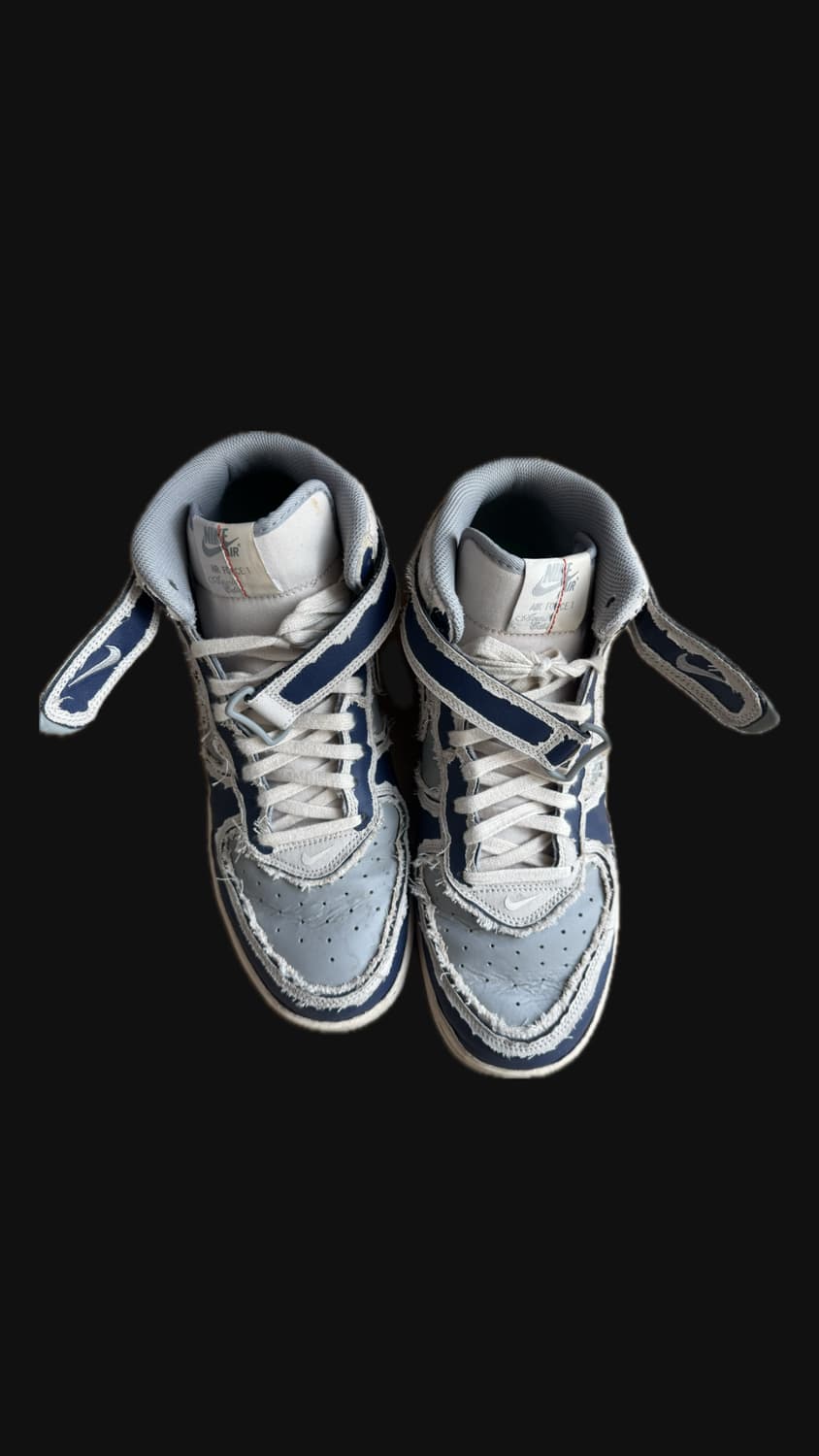 (300) 나이키 에어포스 1 미드 '07 펄 화이트 상품이미지3