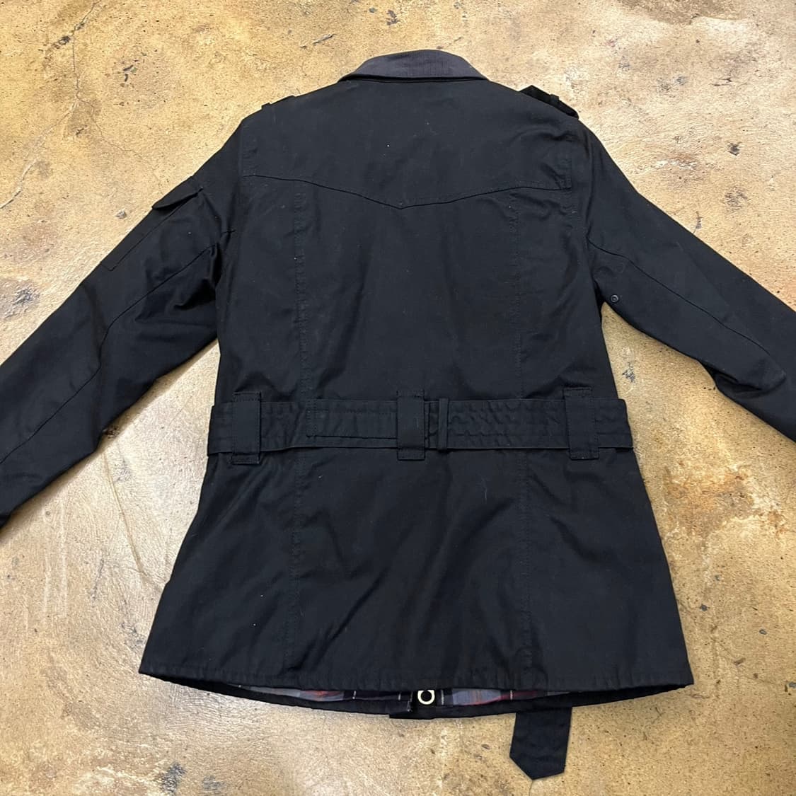 [정품] 바버 인터내셔널 블랙 자켓 b19 상품이미지4