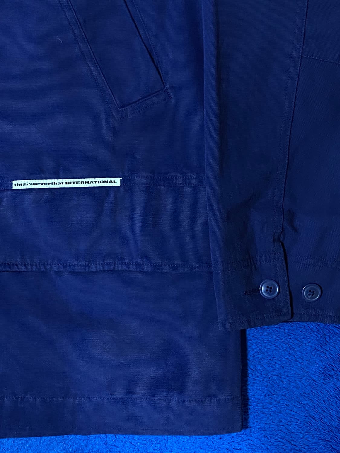 디스이즈네버댓 초어 자켓 블루 M 상품이미지2