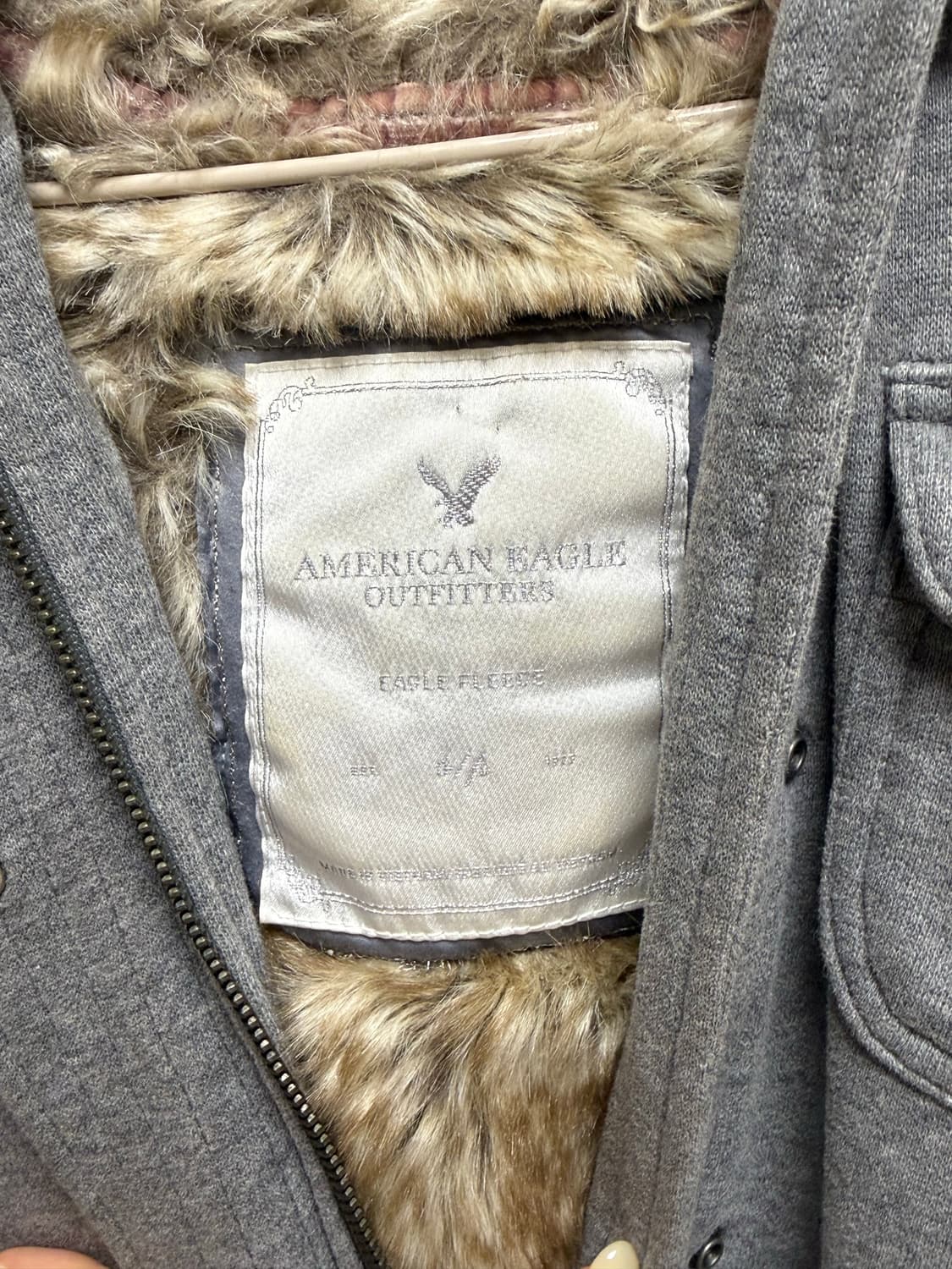 (Vintage) 아메리칸 이글 울프조 후드집업 상품이미지3