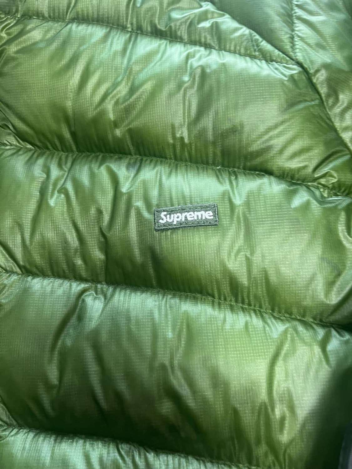 [L] 24 슈프림 마이크로 다운 자켓 올리브 상품이미지10