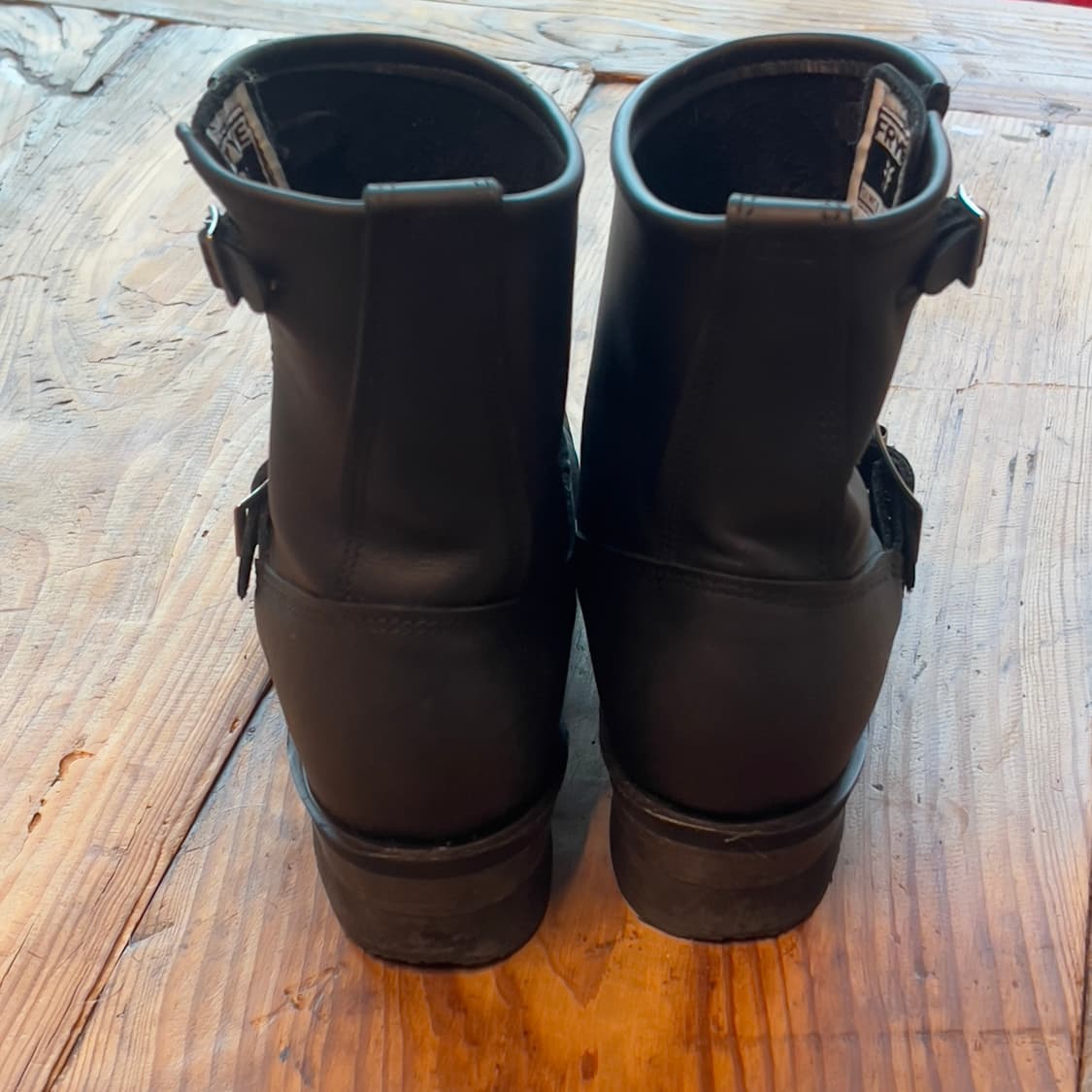 (240) FRYE Womens engineer 8R boots 상품이미지3