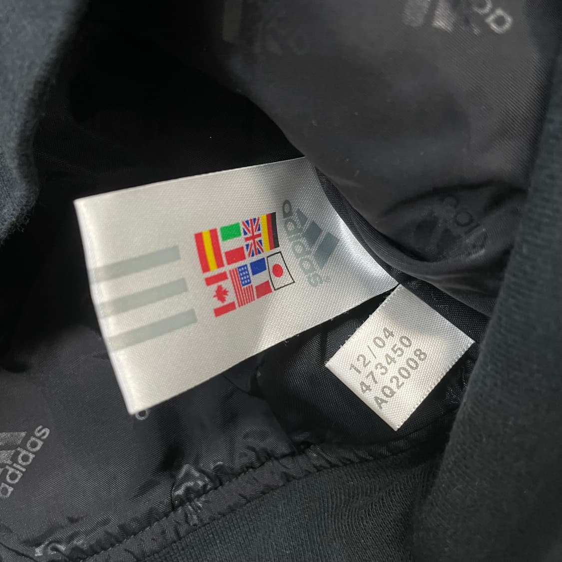 아디다스 올드스쿨 3s 트랙 코튼 자켓 블랙 상품이미지4