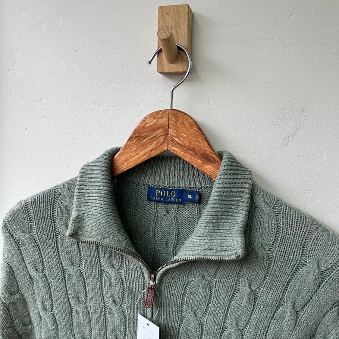 16244 - 폴로 랄프로렌 케이블 반집업 니트 상품이미지4