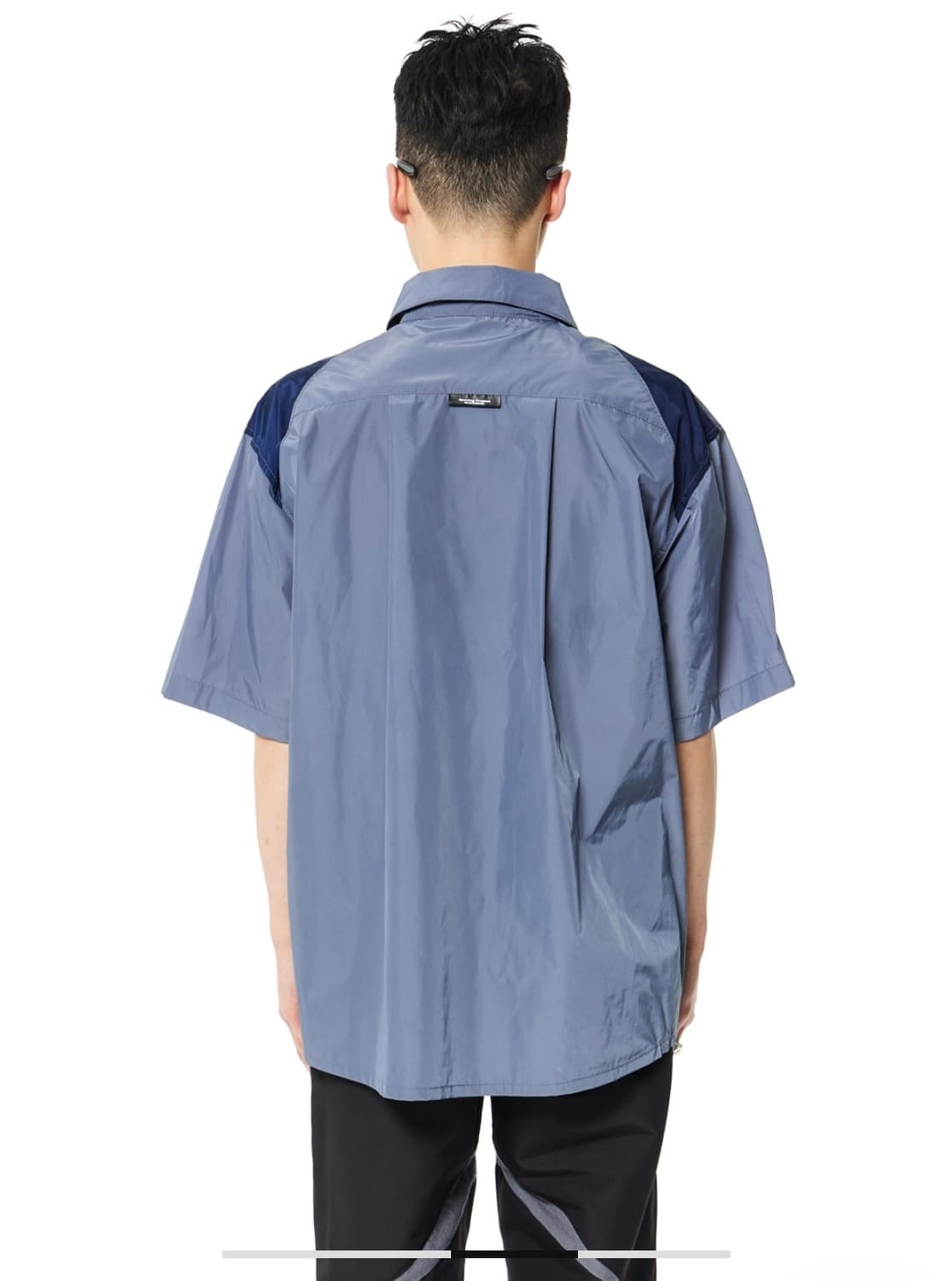 오프닝프로젝트 하프 셔츠 (Blue Grey) 상품이미지3