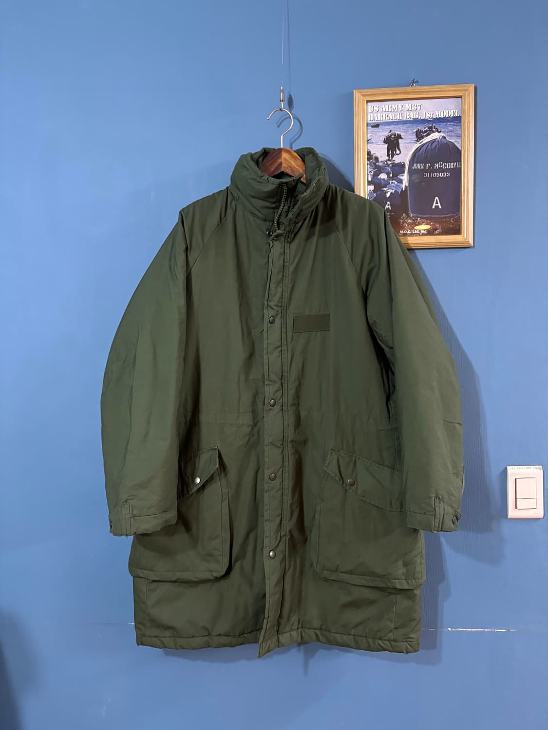 90’s SWEDISH ARMY M-90 PARKA !!  상품이미지1
