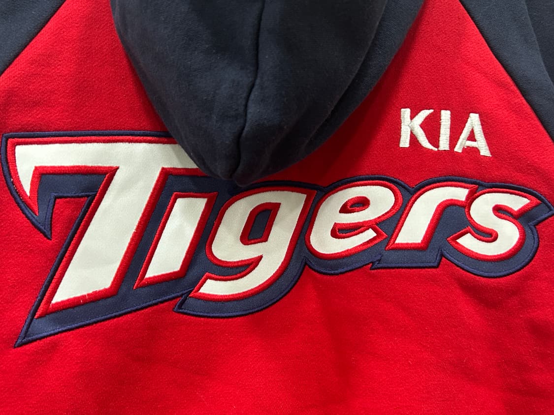 ZETT 기아 타이거즈 기모 후드티 S 야구  상품이미지6