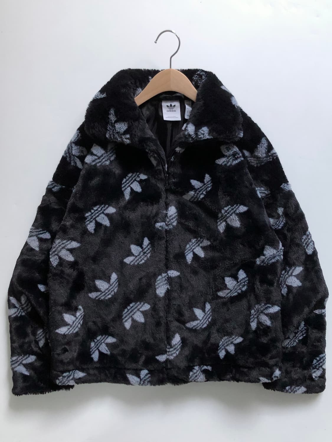 Adidas 아디다스 모노그램 로고 퍼 플리스 자켓 상품이미지3