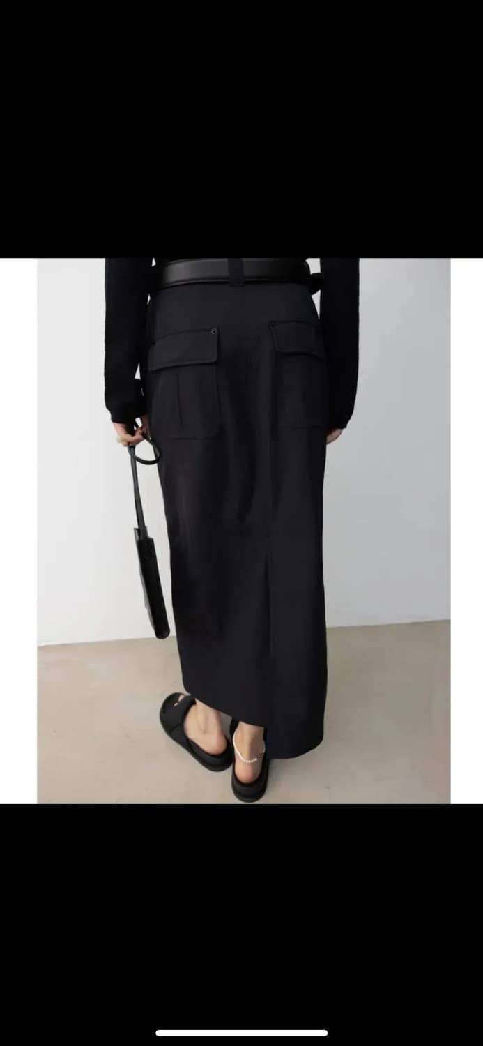 디애퍼처 Asti Pocket Skirt Black 상품이미지4