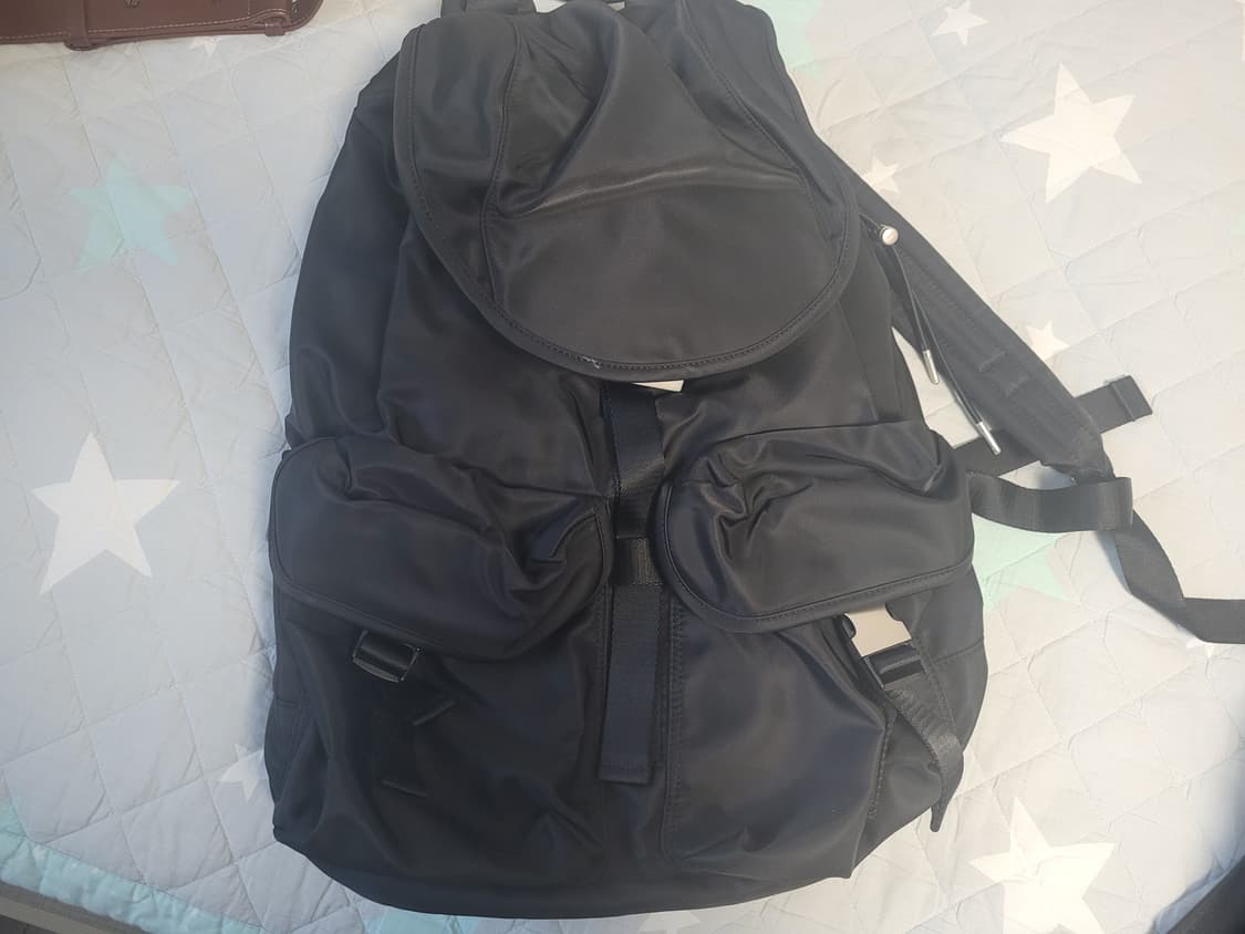 하아카이브 애프터프레이 2포켓 나일론 카고 럭색 백팩 상품이미지1