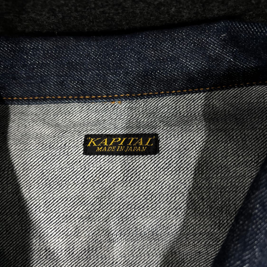캐피탈 14oz 타입1 데님 자켓 상품이미지3