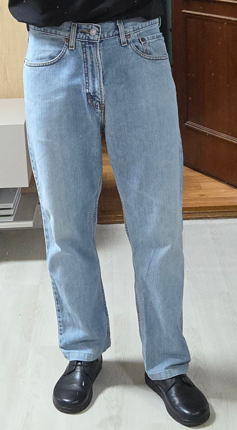 (착샷) 리바이스 505 연청 데님 상품이미지7