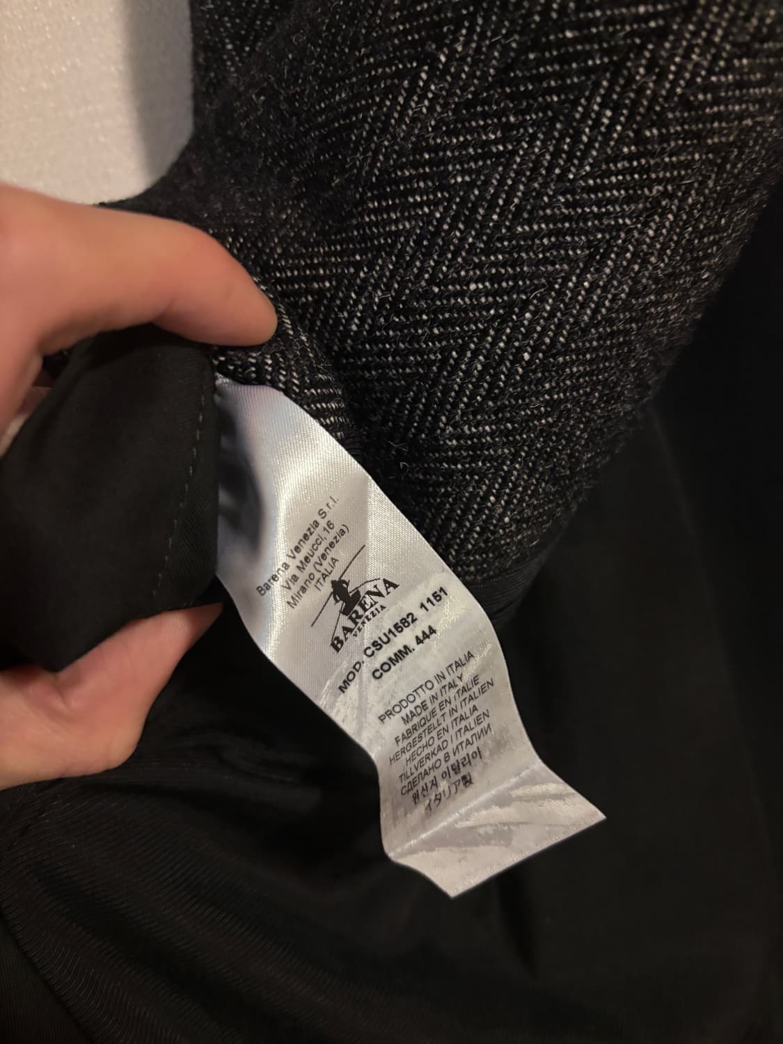 바레나 헤링본 코트 상품이미지8