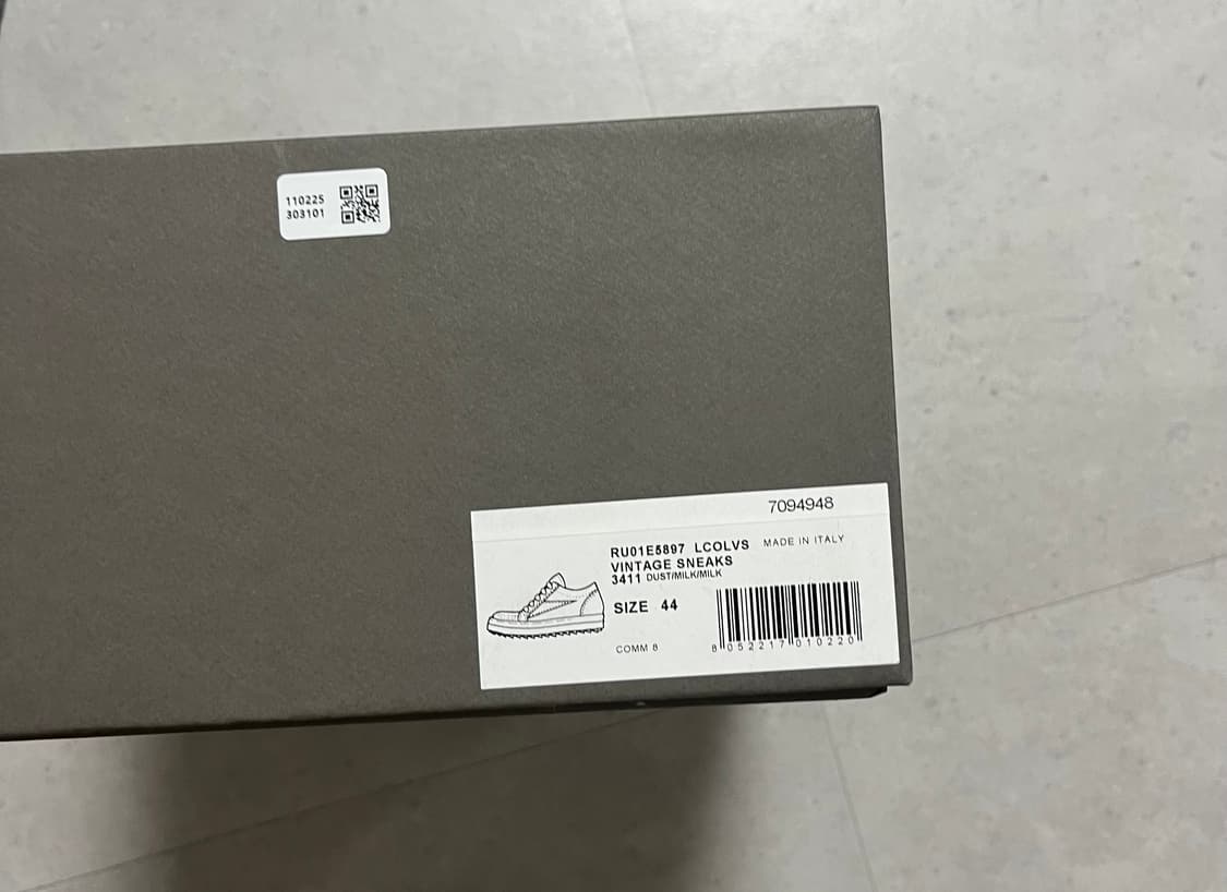 릭오웬스 반스 더스트 밀크 44\270~280 상품이미지9