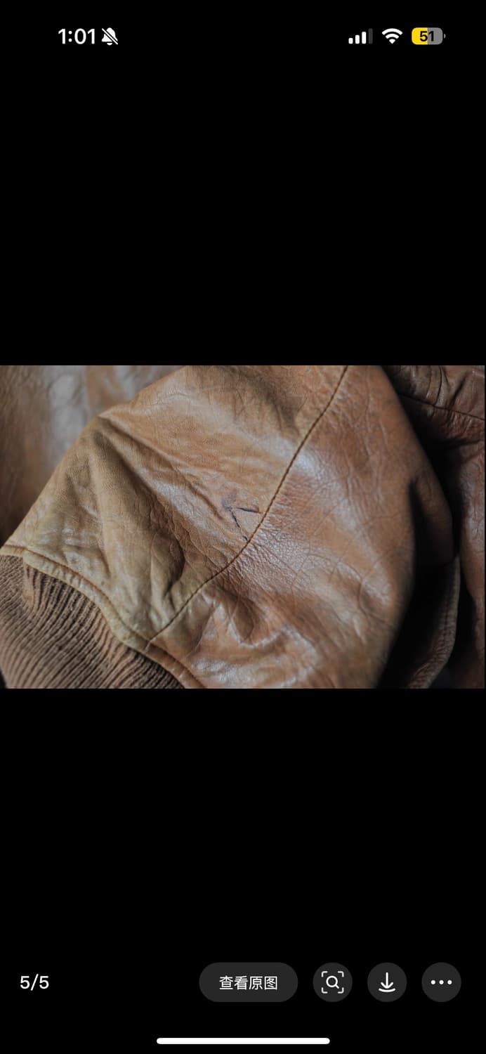 OLD GAP 빈티지 소가죽 워크 자켓 상품이미지5