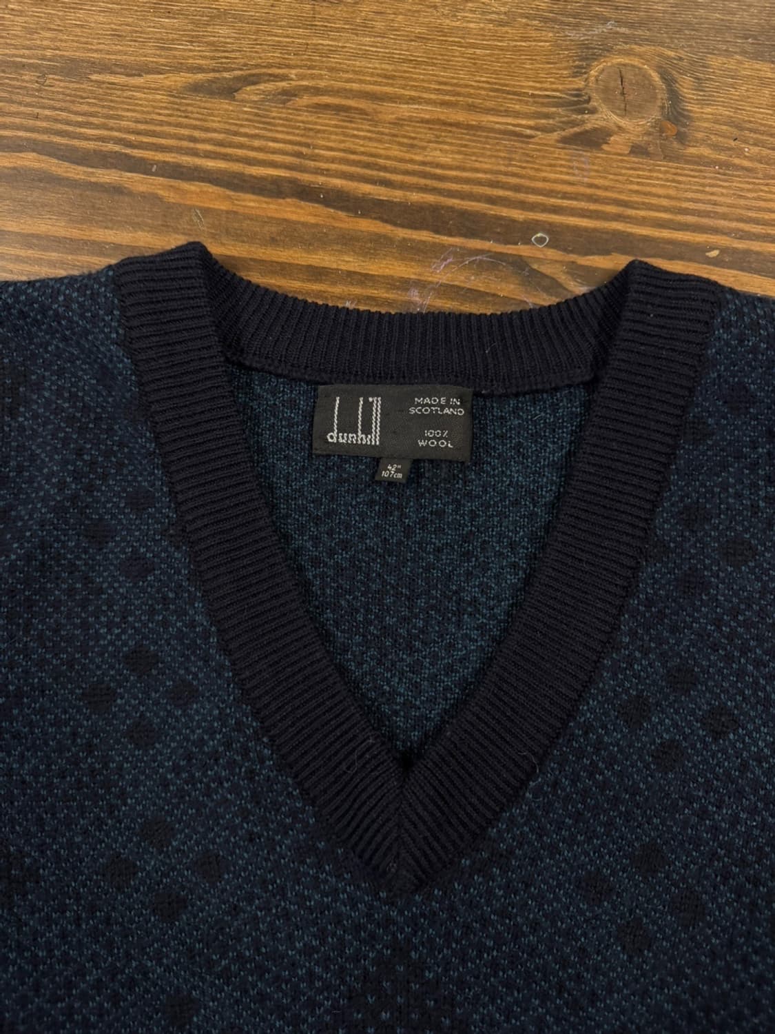 던힐 스코티쉬 램스울 니트 100 상품이미지7