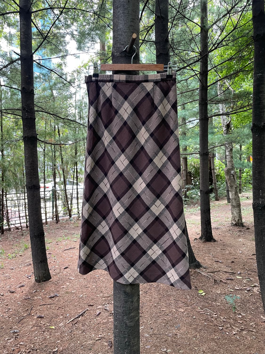 check skirt 상품이미지2