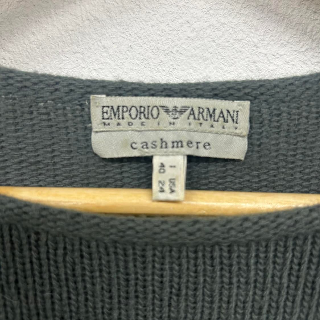 [40] 엠포리오 아르마니 캐시미어 100 이태리 니트 상품이미지6