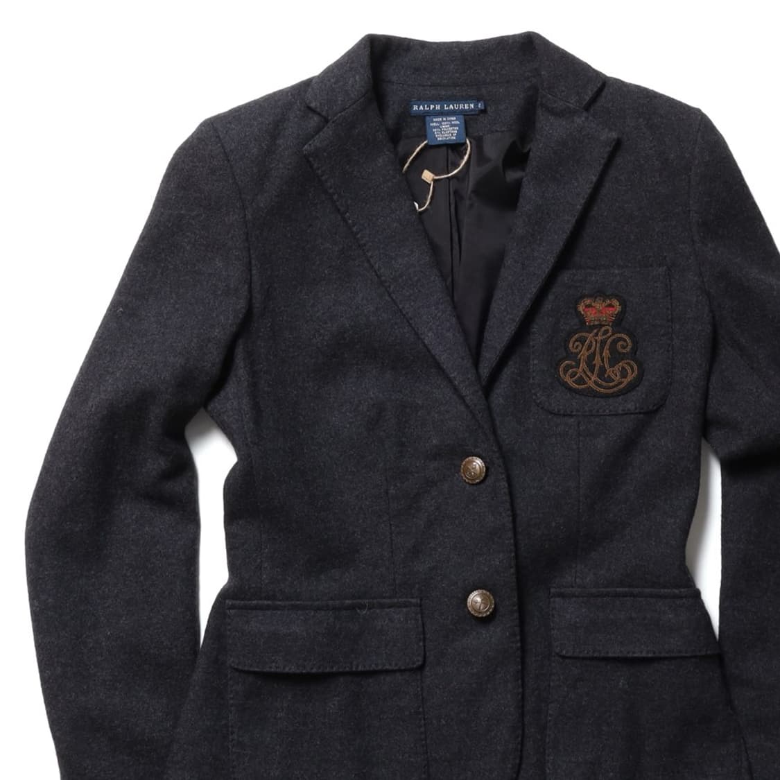 랄프 로렌 Ralph Lauren Crest Logo 2B Blazer 상품이미지2