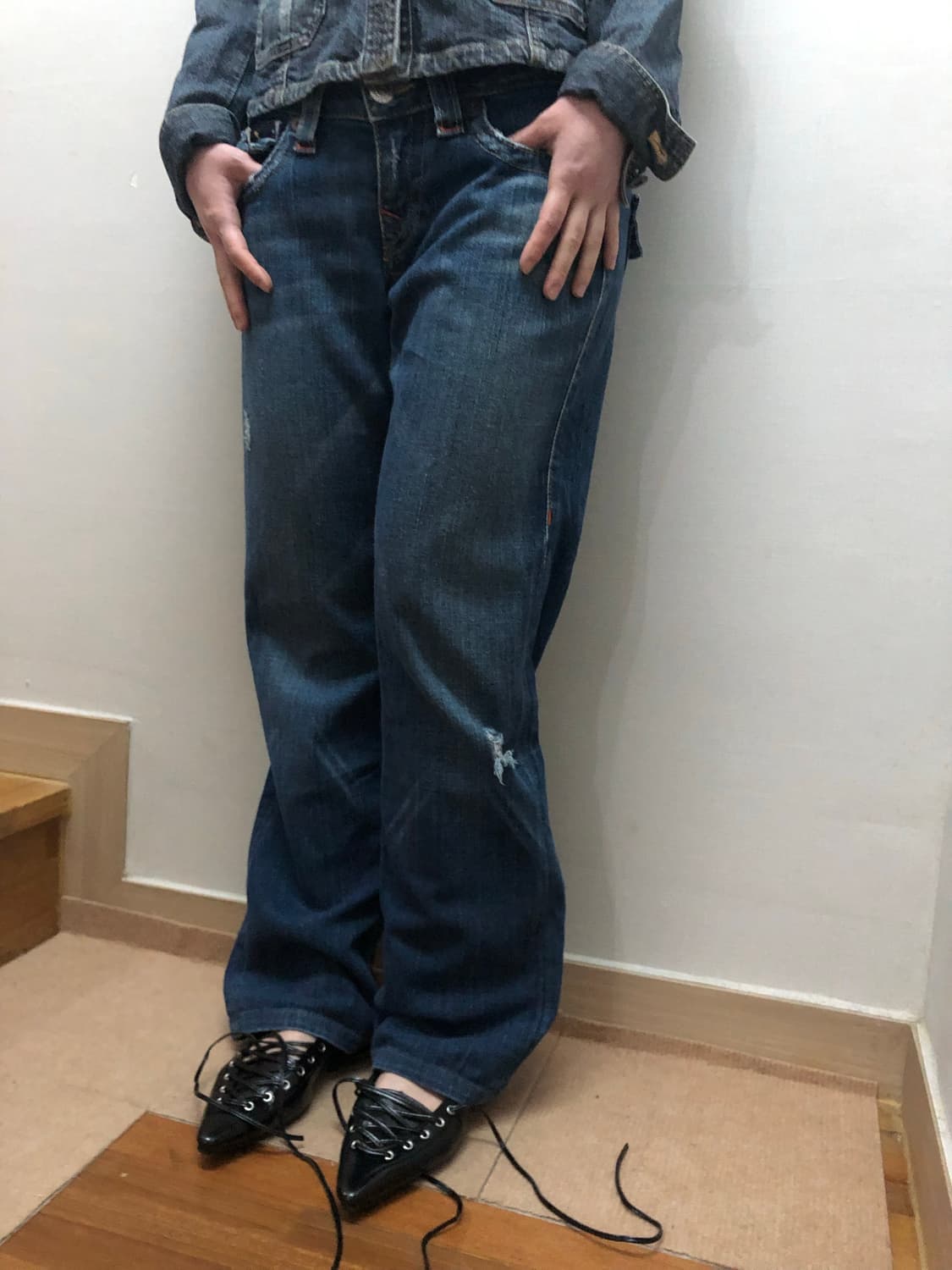 빈티지 트루릴리젼 데님 팬츠 상품이미지7