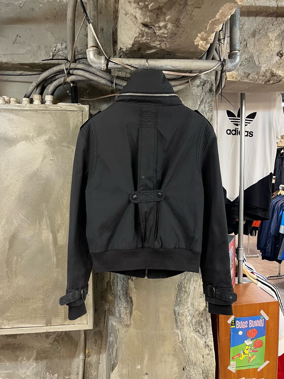 아디다스 코튼 봄버 자켓 85 #csz2878 상품이미지2