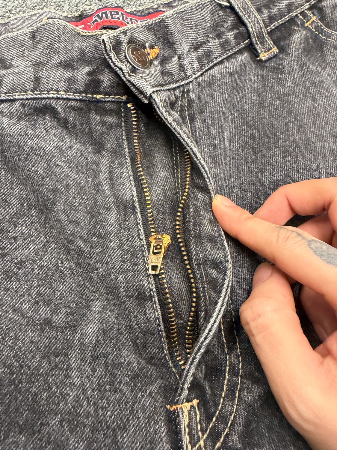 32)Mecca 빈티지 버뮤다 데님팬츠(지퍼) 상품이미지5