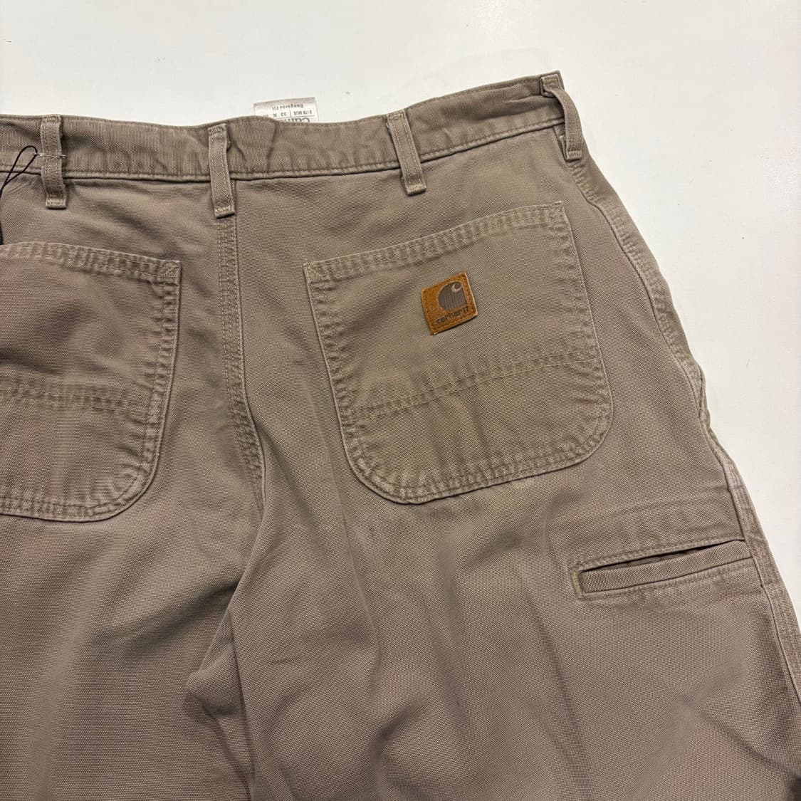 [33x30] 칼하트 B175 MUS 카펜더 팬츠 면바지 베이지 B280 상품이미지3
