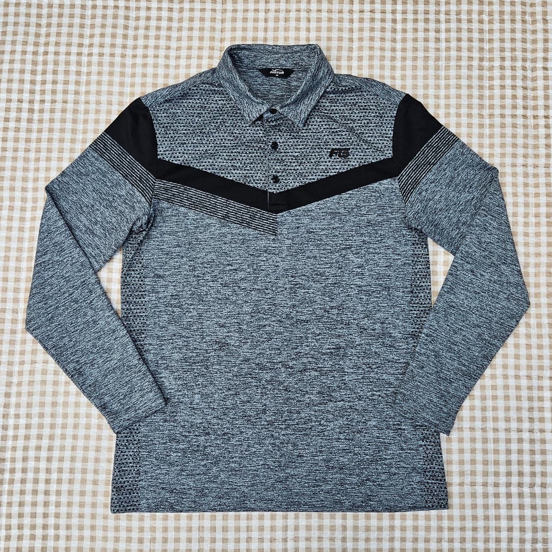 팬텀 기능성 긴소매 카라티 남자100~105 상품이미지1