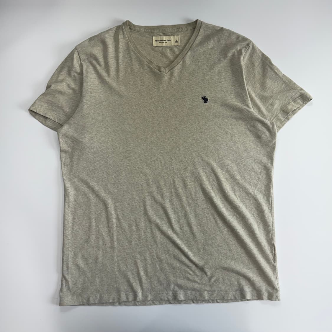 Abercrombie 아베크롬비 브이넥 멜란지 반팔  상품이미지3