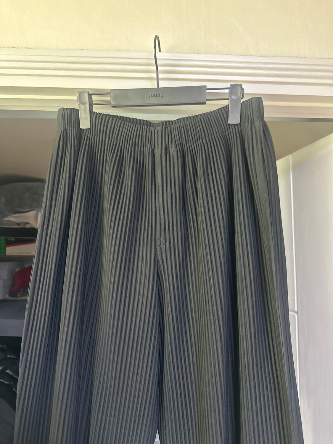 [2] 옴므플리세 조거 팬츠 블랙 상품이미지2