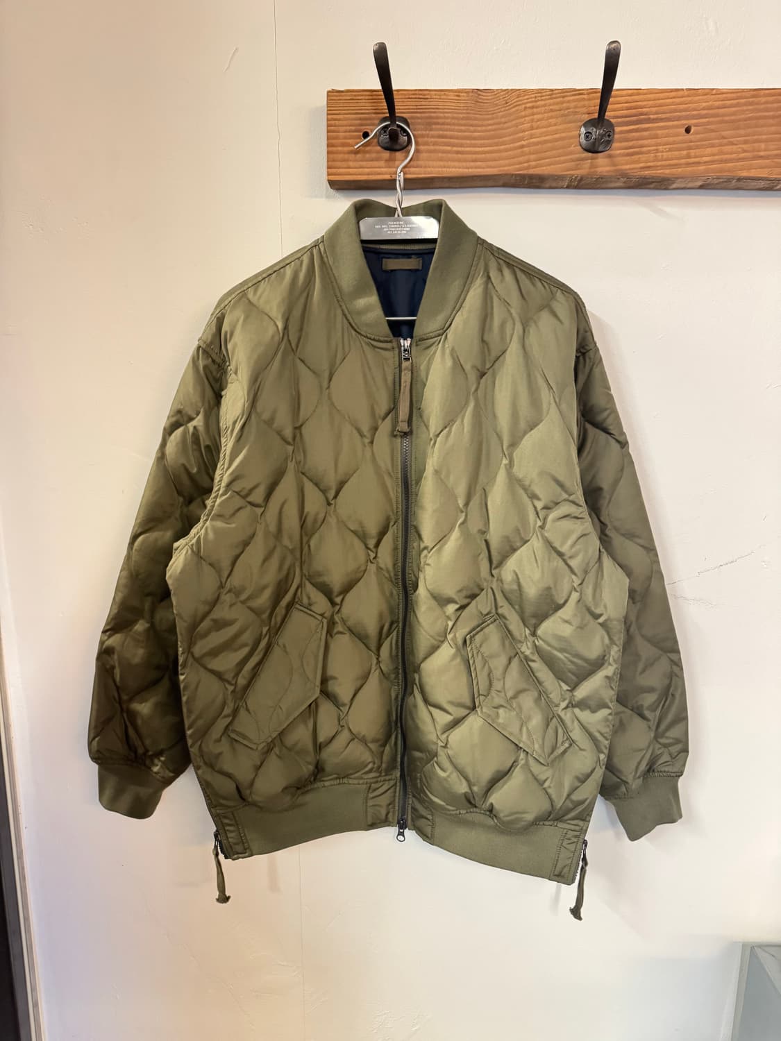 타이온 밀리터리 ma-1 다운자켓 올리브 xl 상품이미지1