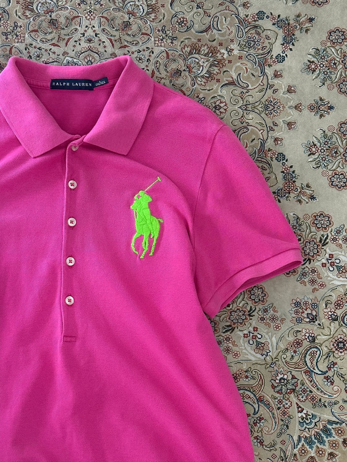 랄프로렌 핑크 빅포니 카라티  상품이미지1