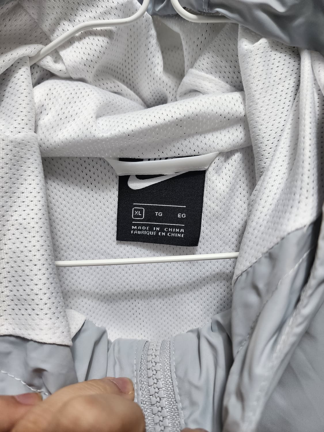 나이키 배색 바람막이  상품이미지3