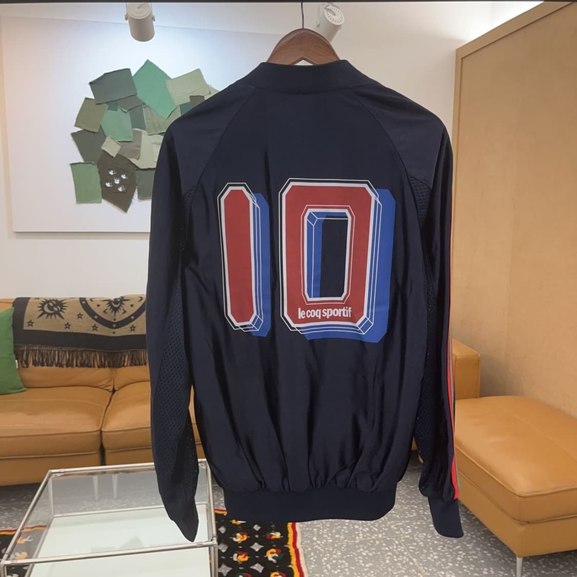 르꼬끄 올드스쿨 스트릿 희귀 빅로고 레터링 져지 집업 100 C06696 상품이미지4