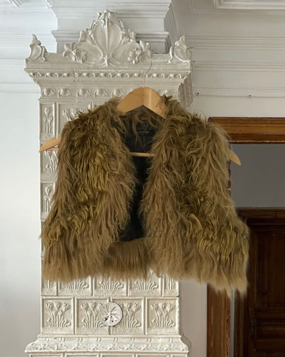  vintage brown fur vest 상품이미지7