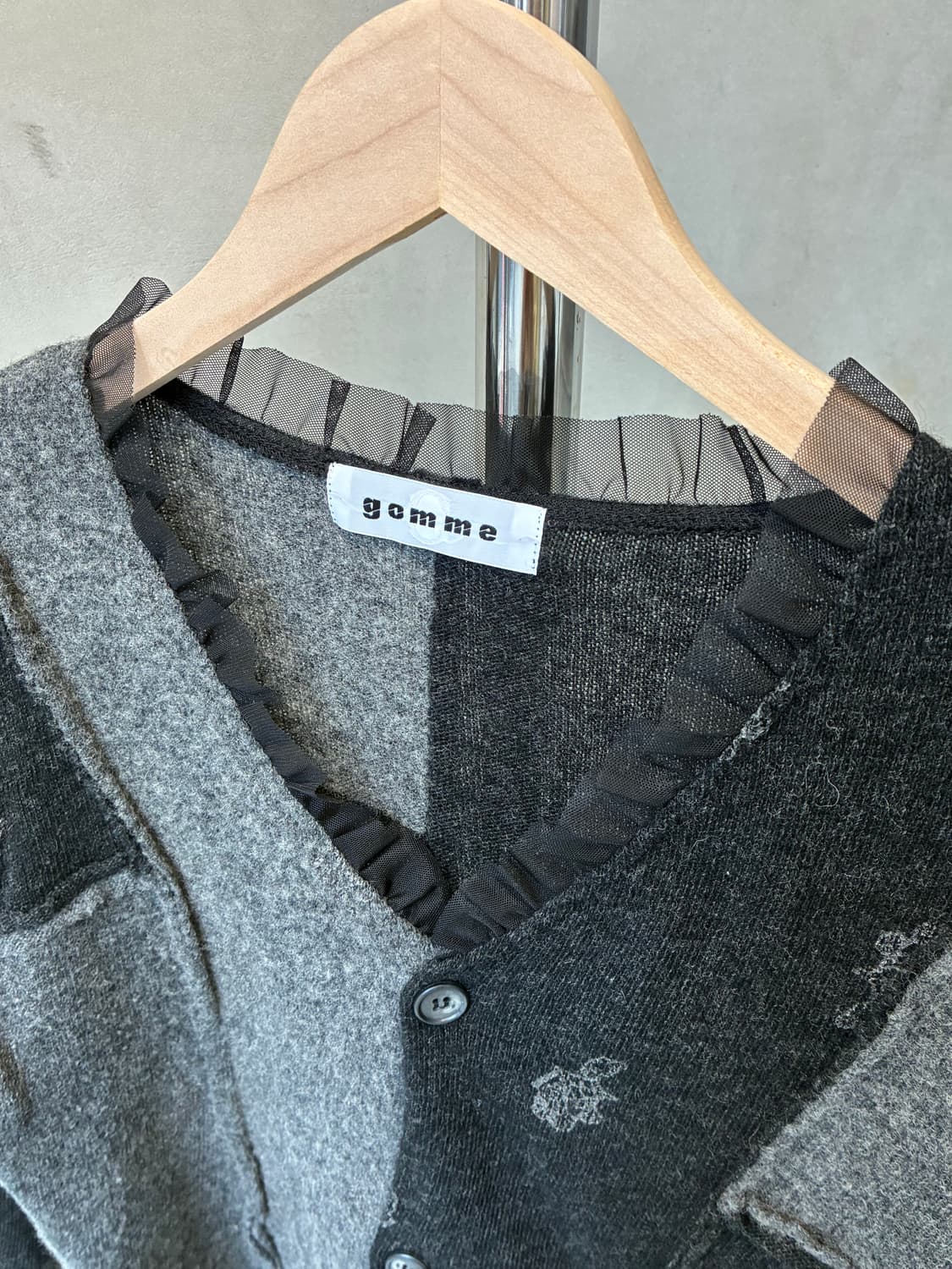 고무 GOMME 가디건 상품이미지6