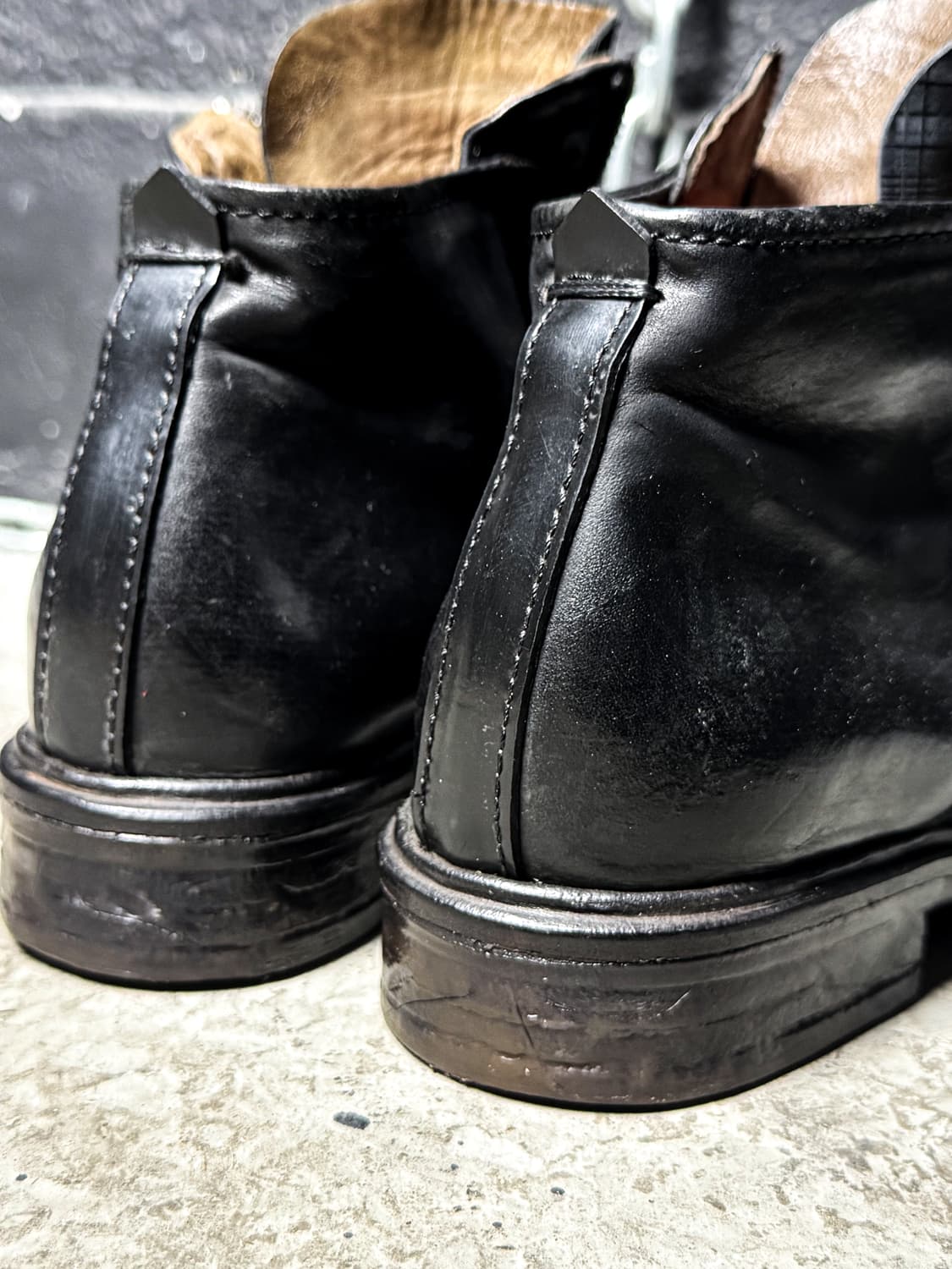AS 98 – Front Zip Leather Ankle Boots   상품이미지8