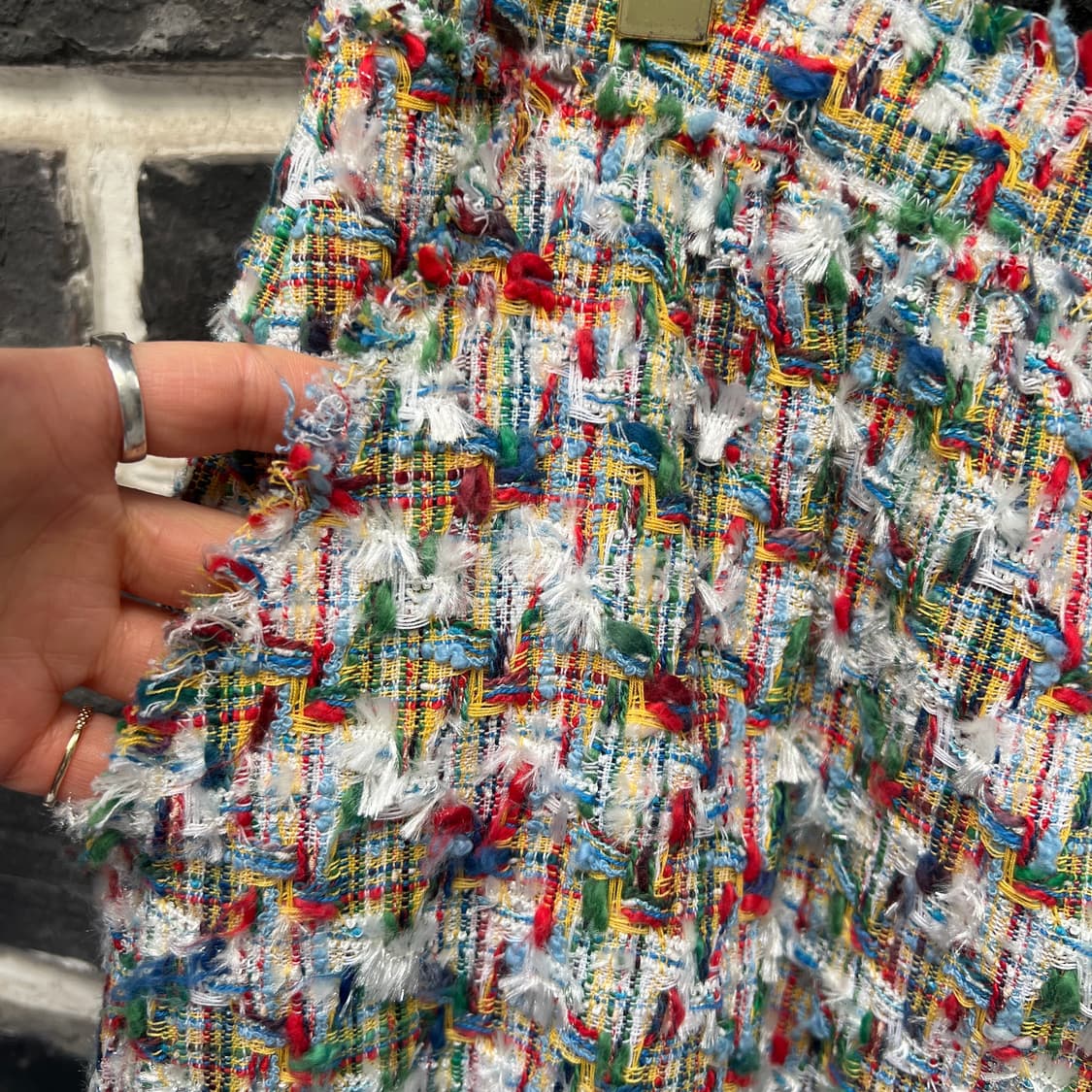 Dolce & Gabbana 부클 트위드 스커트 상품이미지4