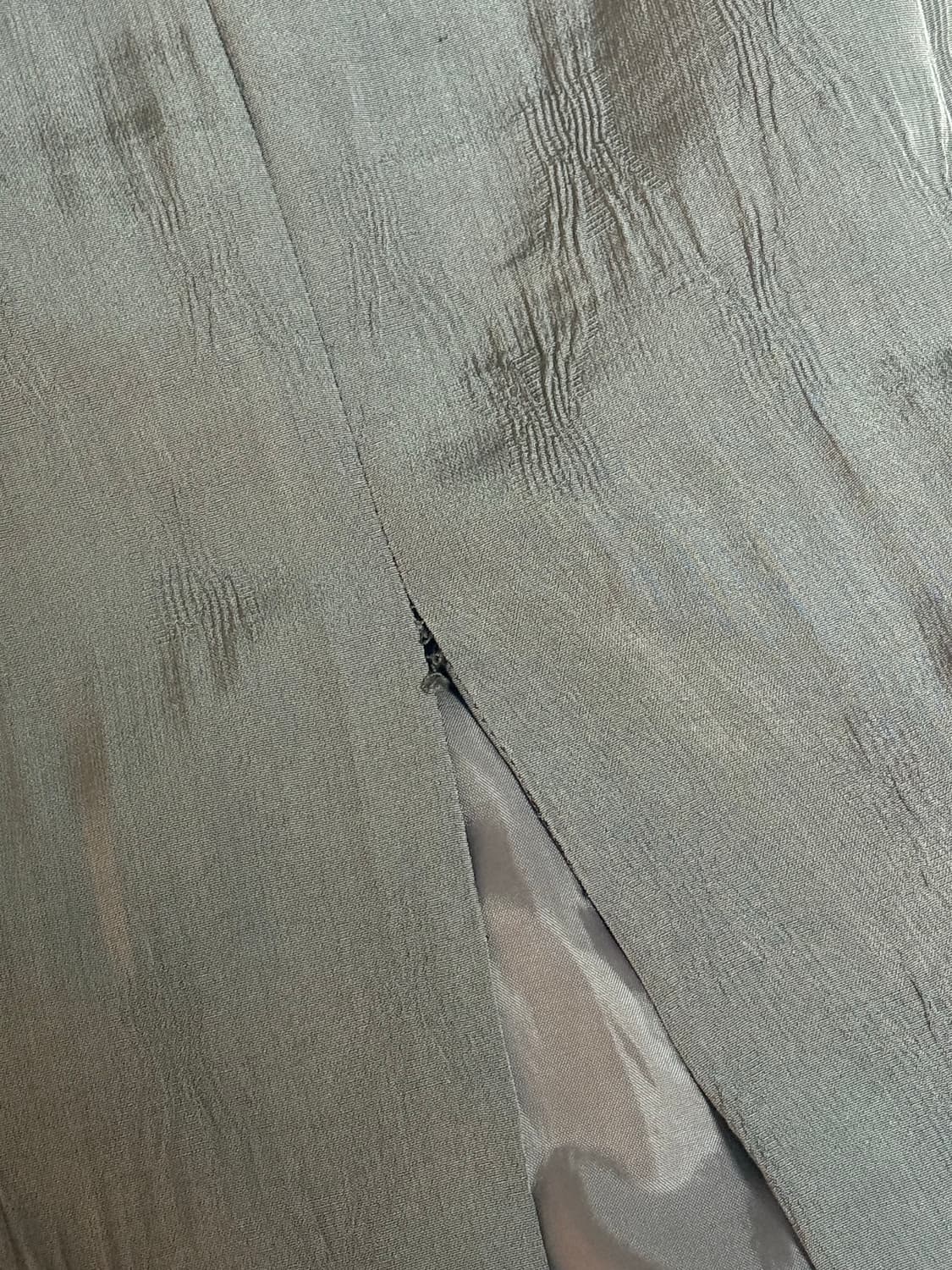 미스치프 트임 롱스커트 차콜 상품이미지4