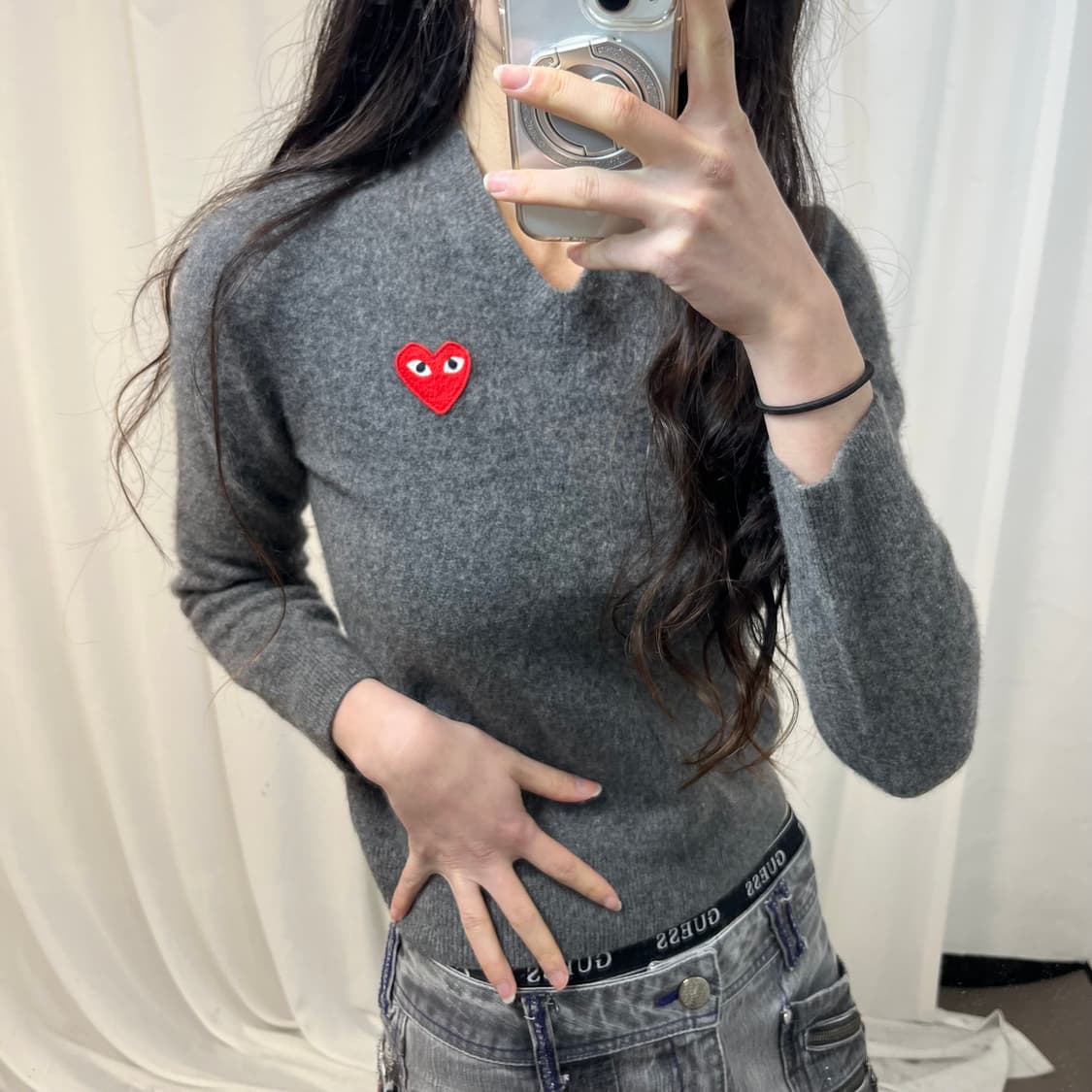 Comme des Garçons Grey Knit (줄어듦) 상품이미지3