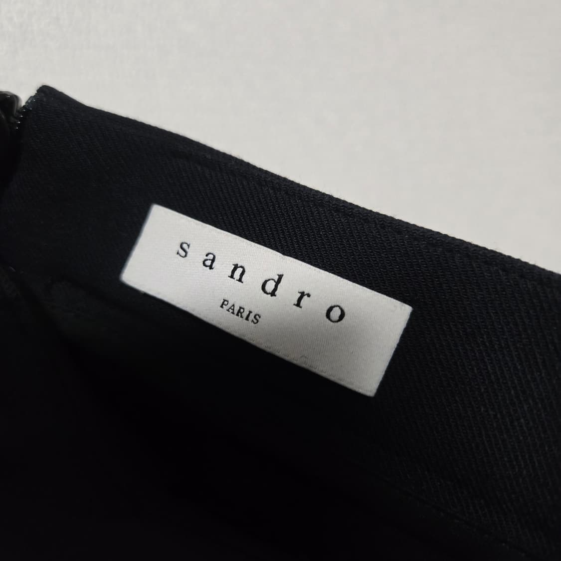 산드로 하이웨이스트 버클 와이드 팬츠 / 여성 바지  / 여성 팬츠  상품이미지5