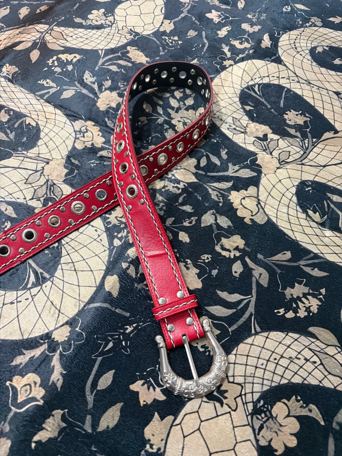 red western studded belt 상품이미지5