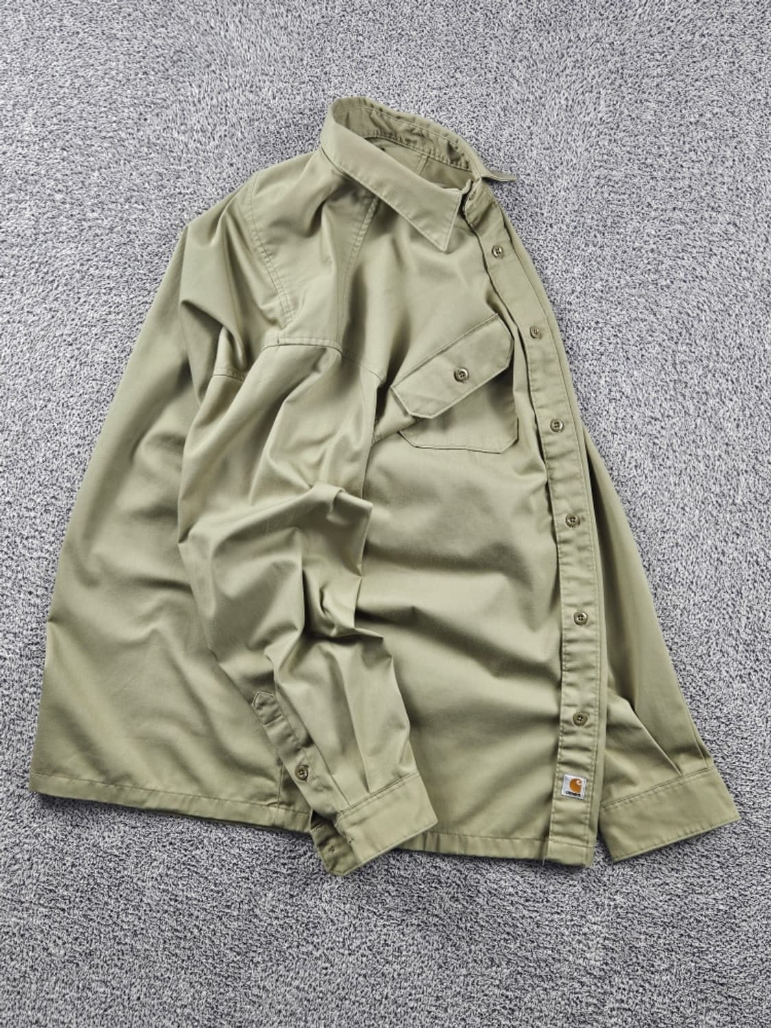 칼하트 폴리 코튼 포켓 워크 셔츠 ( L ) / 11278 상품이미지4