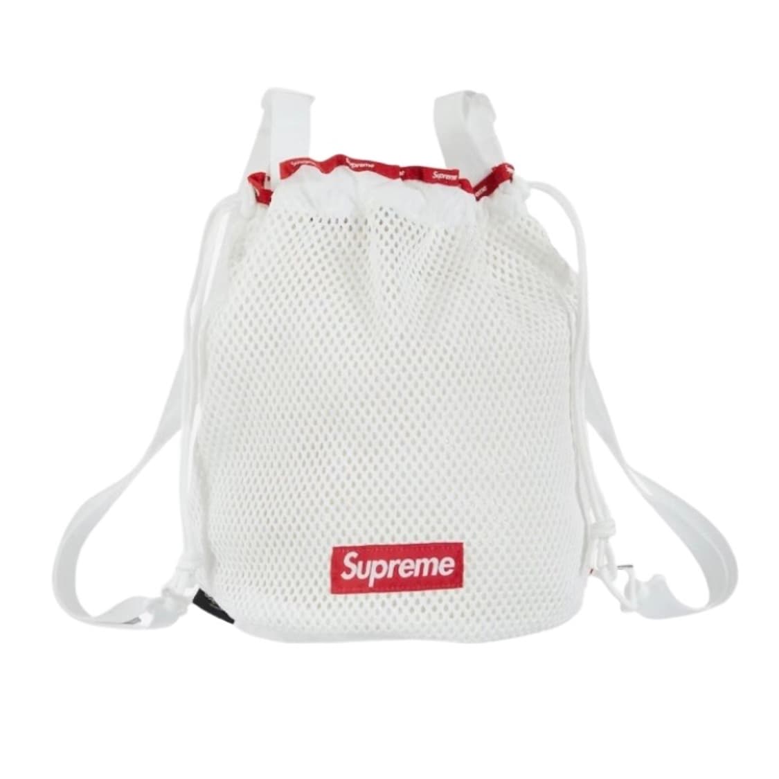 슈프림 메쉬 스몰 백팩 화이트 상품이미지1