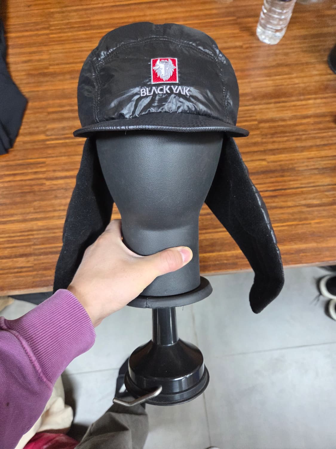 블랙야크 덕다운 패딩 이어머프 트루퍼햇 모자 58 상품이미지1