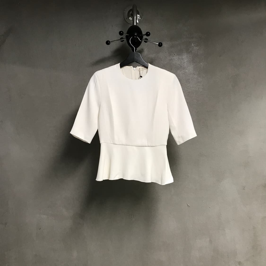 셀린느 화이트 반팔 블라우스 36(W) 상품이미지1