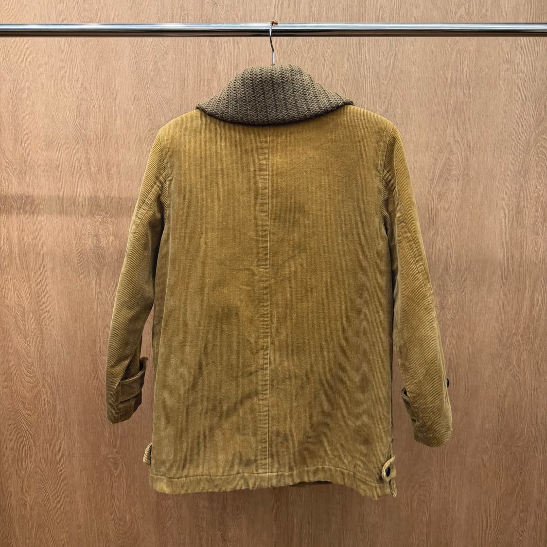 유나이티드 애로우즈 코듀로이 자켓 니트 숄카라 디테일 레귤러핏 브라운 상품이미지3