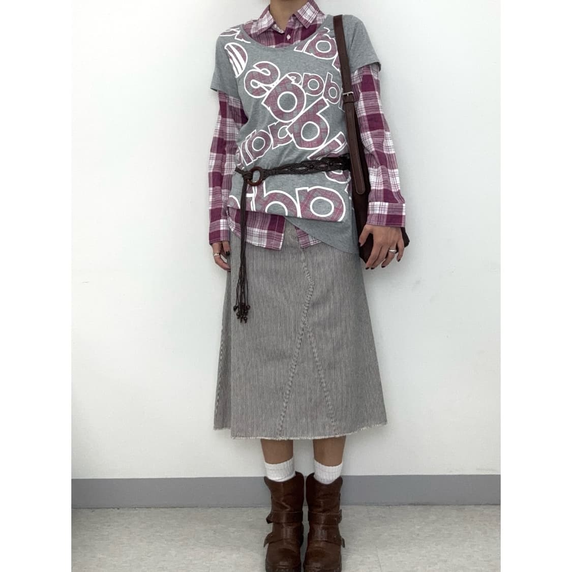빈티지 아디다스 그레이 반팔 상품이미지3