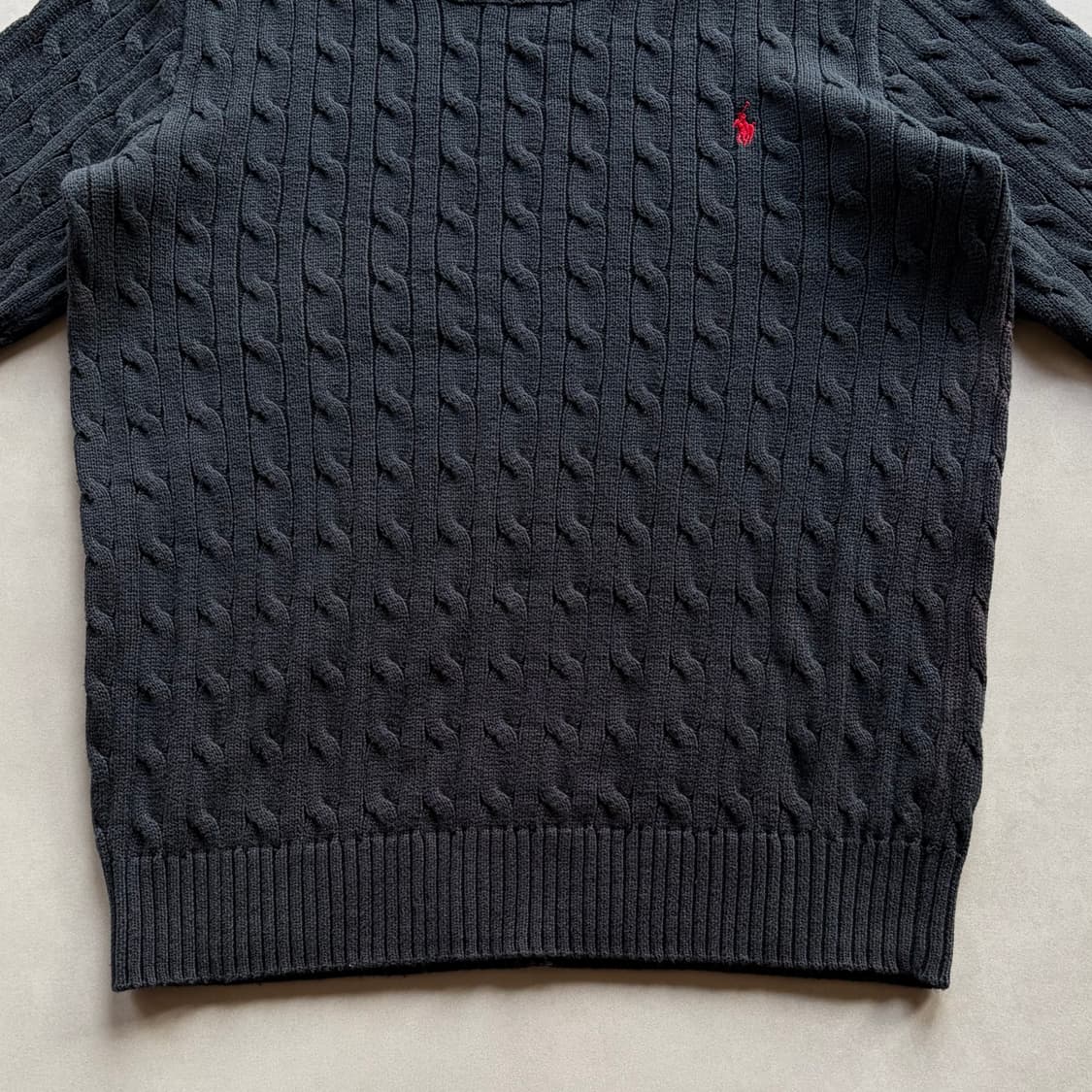 [M]폴로 랄프로렌 꽈배기 케이블 코튼 니트 상품이미지6